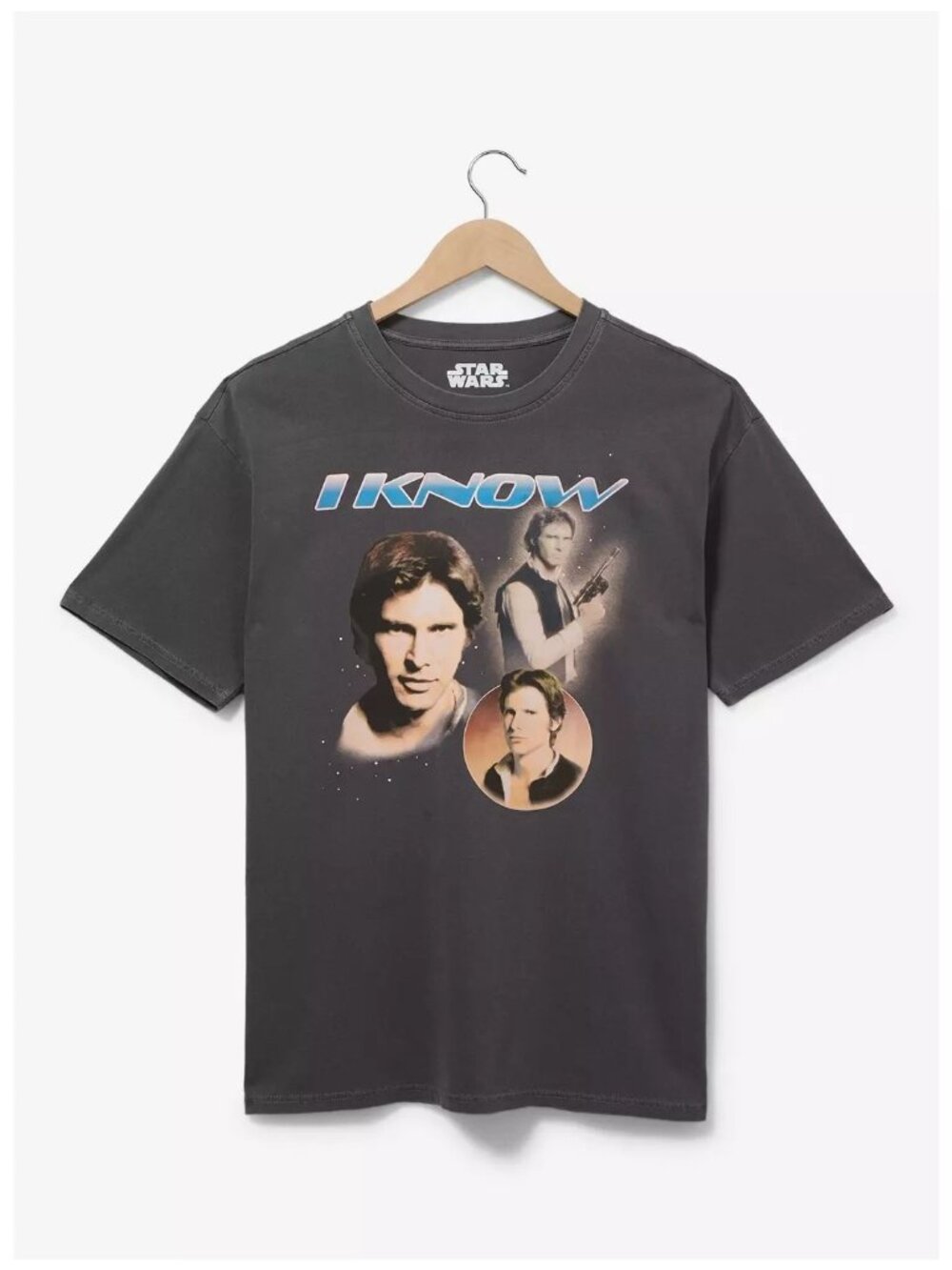 Star Wars Han Solo Couples T-Shirt BoxLunch Exclusive XS Excellent Condition